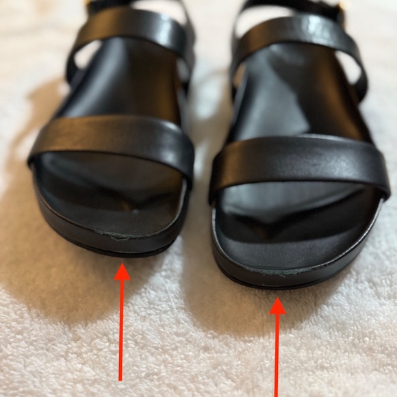 TORY BURCH Calf Leather Sport Sandals, Color Black,  Size 8 (Style No 88339) - Picture 6 of 16